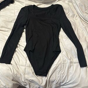 Long Sleeve Womans One piece button shirt